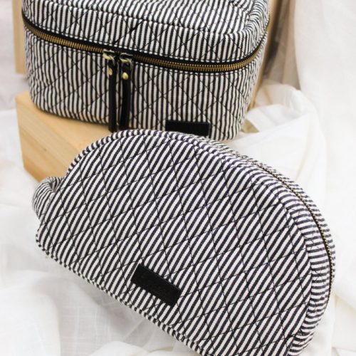 O My Bag Moon Makeup Bag - Black