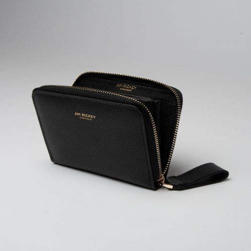 Alternative view of Jim Rickey Small Zip Wallet Grained Leather