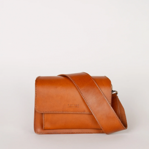 O My Bag Harper Mini Classic Leather - Cognac