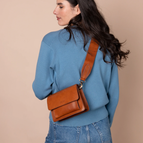 Alternative view of O My Bag Harper Mini Classic Leather - Cognac