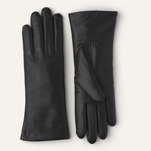 Hestra Elisabeth Skinnhansker Dame Black