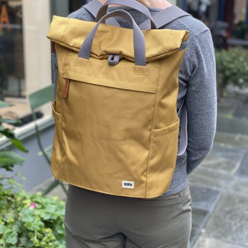 Roka Finchley A Medium Recycled Canvas - Flax