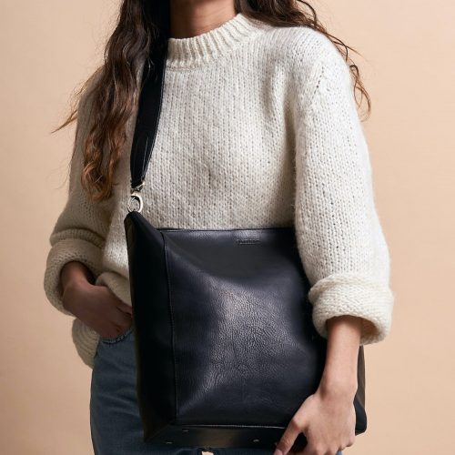 Alternative view of O My Bag Sofia Stromboli Leather - Black