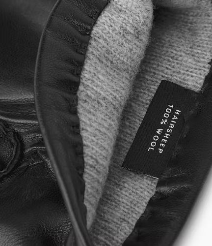 Alternative view of Hestra Edward Herre Skinnhansker Black