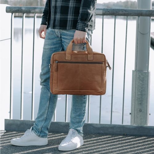 Alternative view of Chesterfield Calvi Laptop Leather Bag