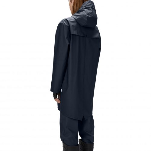 Alternative view of Rains Long Jacket Blue