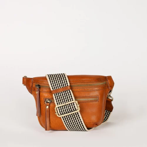 O My Bag Beck's Bum Bag Stromboli Leather - Cognac