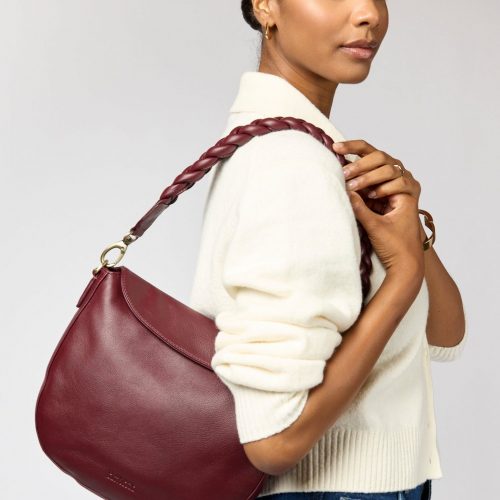 Alternative view of O My Bag Lana Soft Grain Leather - Dark Cherry