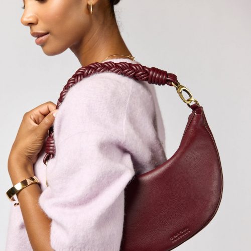 Alternative view of O My Bag Leo Soft Grain Leather - Dark Cherry