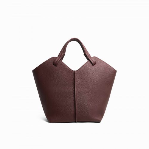 Jim Rickey Maya Grained Leather Handbag