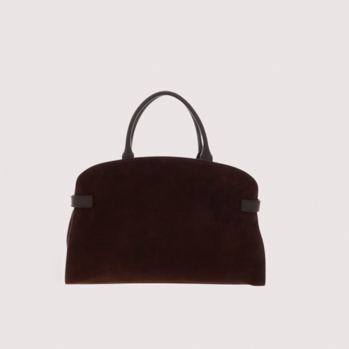 Alternative view of Coccinelle Sabine Suede Grained Leather Handbag