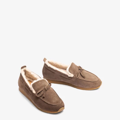 Unisa Dipel_Bs Loafers Taupe